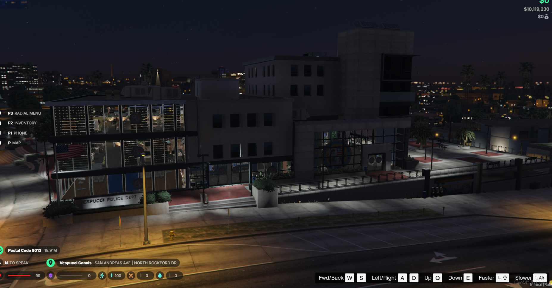 Polizeistation in Neon Bay